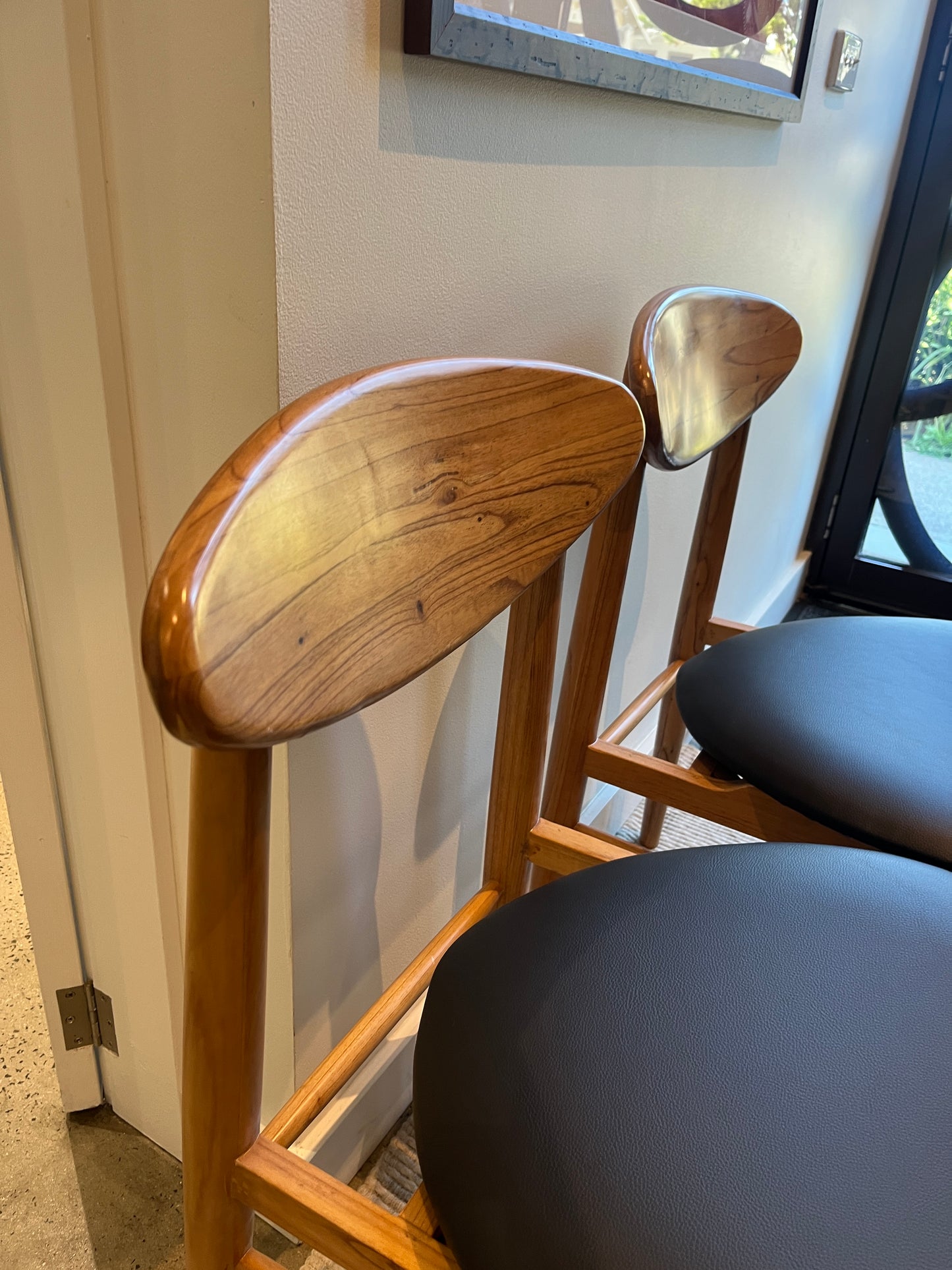 Ex Demo Solara Solid Hardwood Dining Chair set of 2