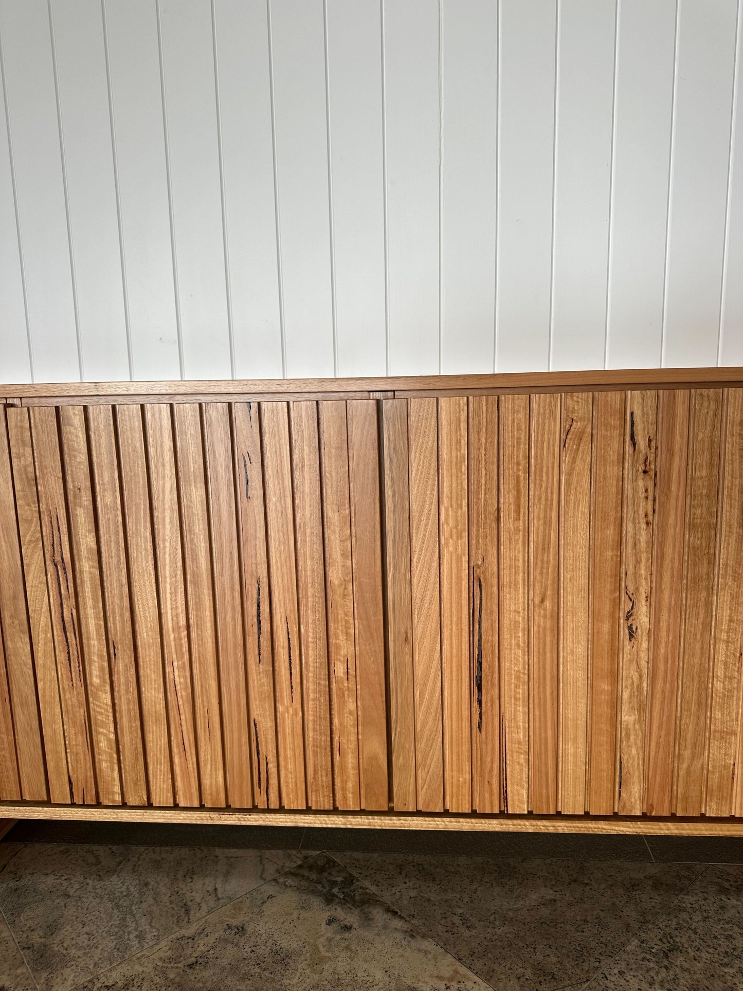 Ex Demo Dion Wormy Chestnut Sideboard & Buffet 2.1m GC Showroom