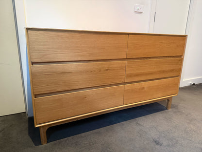 Ex Demo Emery American Oak Dresser