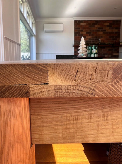 Ex Demo Solara American Oak Dining Table 2m