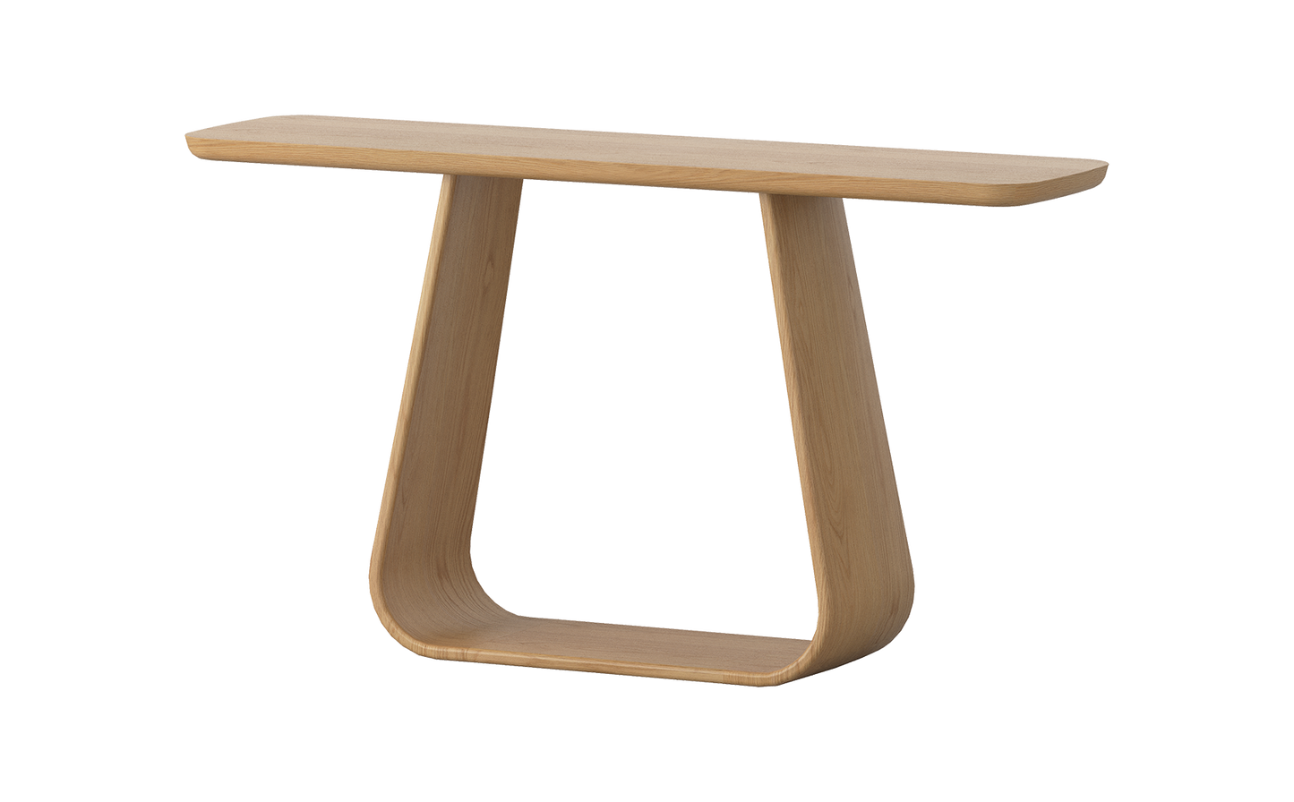Lyric American Oak Hall Table