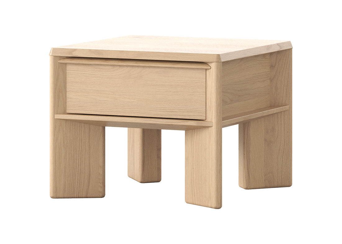 Niko Oak Side & Lamp Table