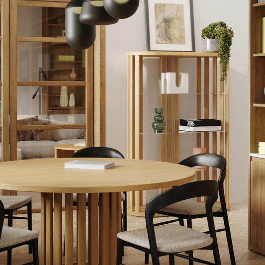 Lizzy American Oak Bookshelf