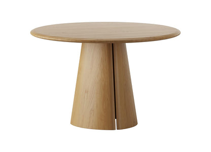 Leora American Oak Round Dining Table