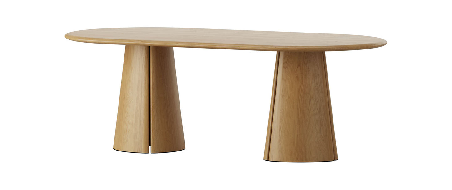 Leora American Oak Dining Table