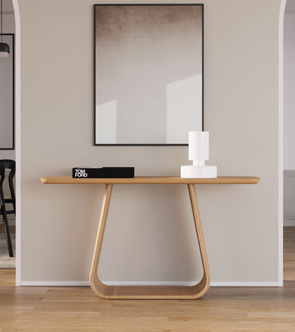 Lyric American Oak Hall Table