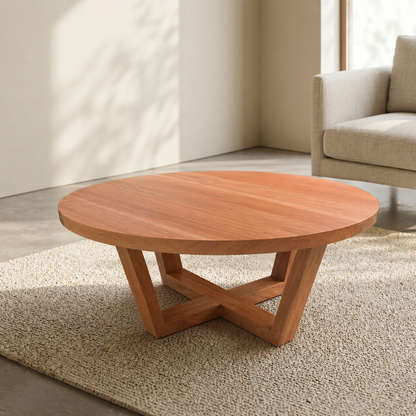 NEW Lily Vic Ash Coffee Table 900mm