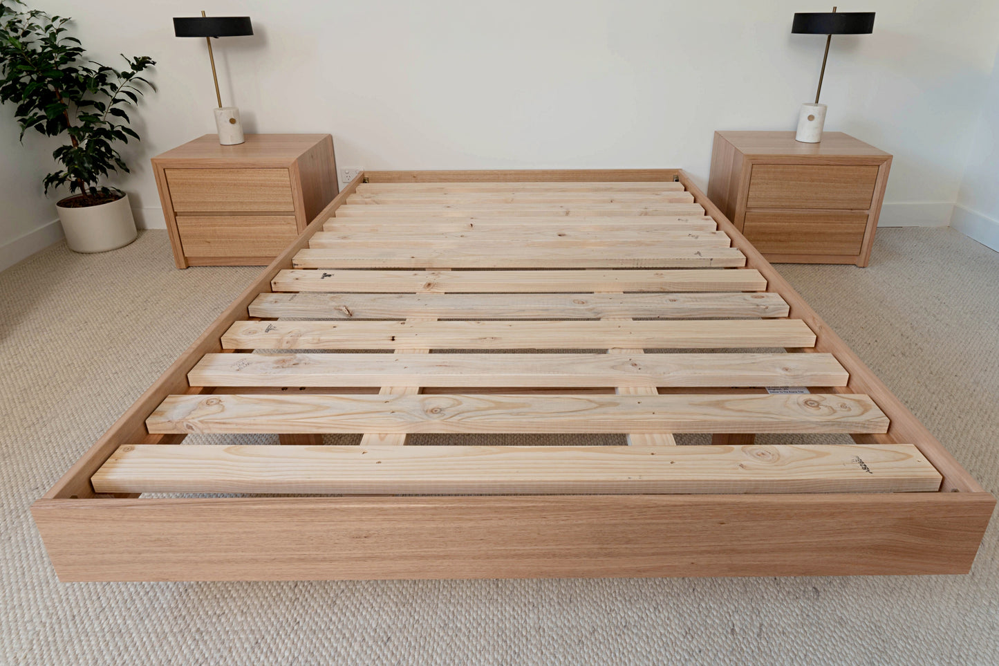 Yakka Base Tasmanian Oak Signature Bed Frame