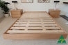 Yakka Floating Bed Frame Solid Tasmanian Oak - Made in Australia