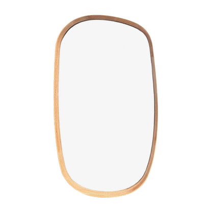 Barney Solid American Oak Mirror