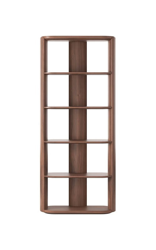 Mystis Walnut Bookcase
