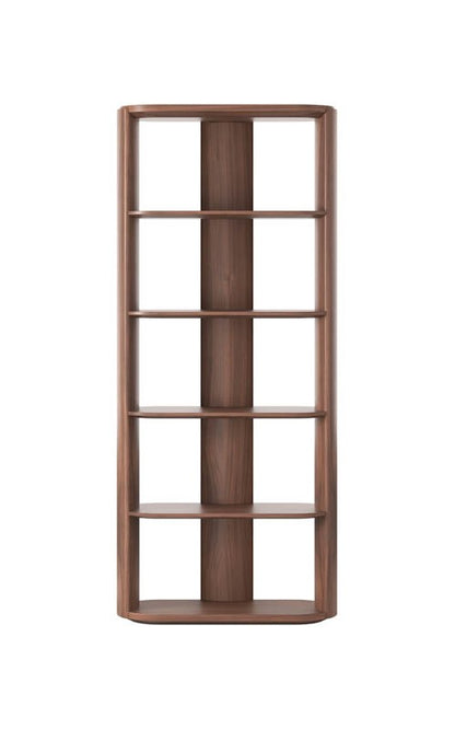 Mystis Walnut Bookcase