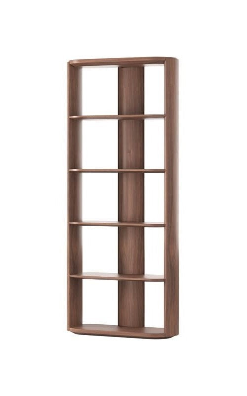 Mystis Walnut Bookcase