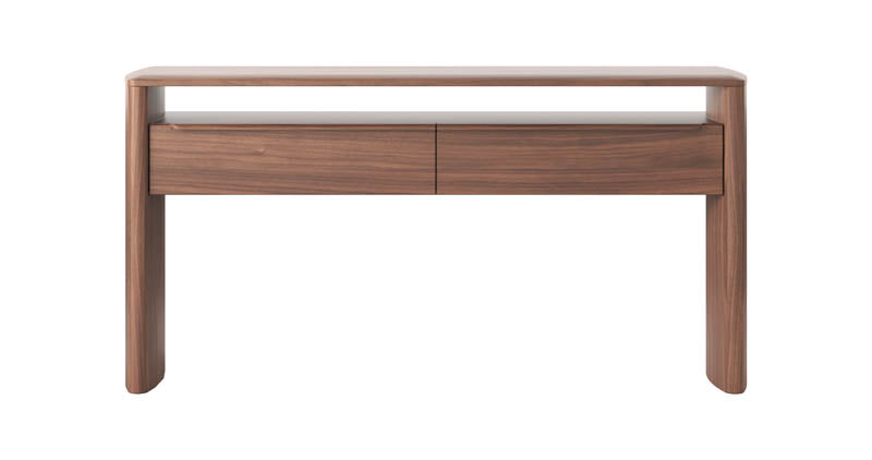 Mystis Walnut Hall Table