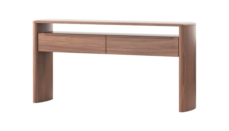 Mystis Walnut Hall Table