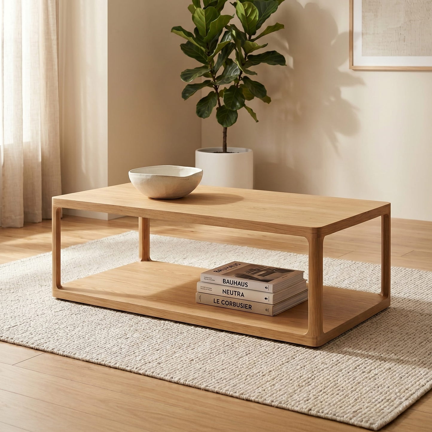 Maia Oak Coffee Table