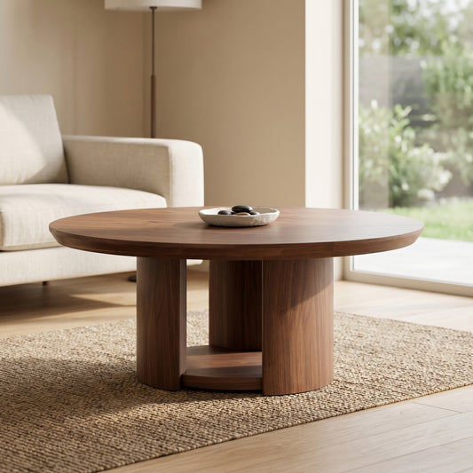 Mystis Walnut Coffee Table
