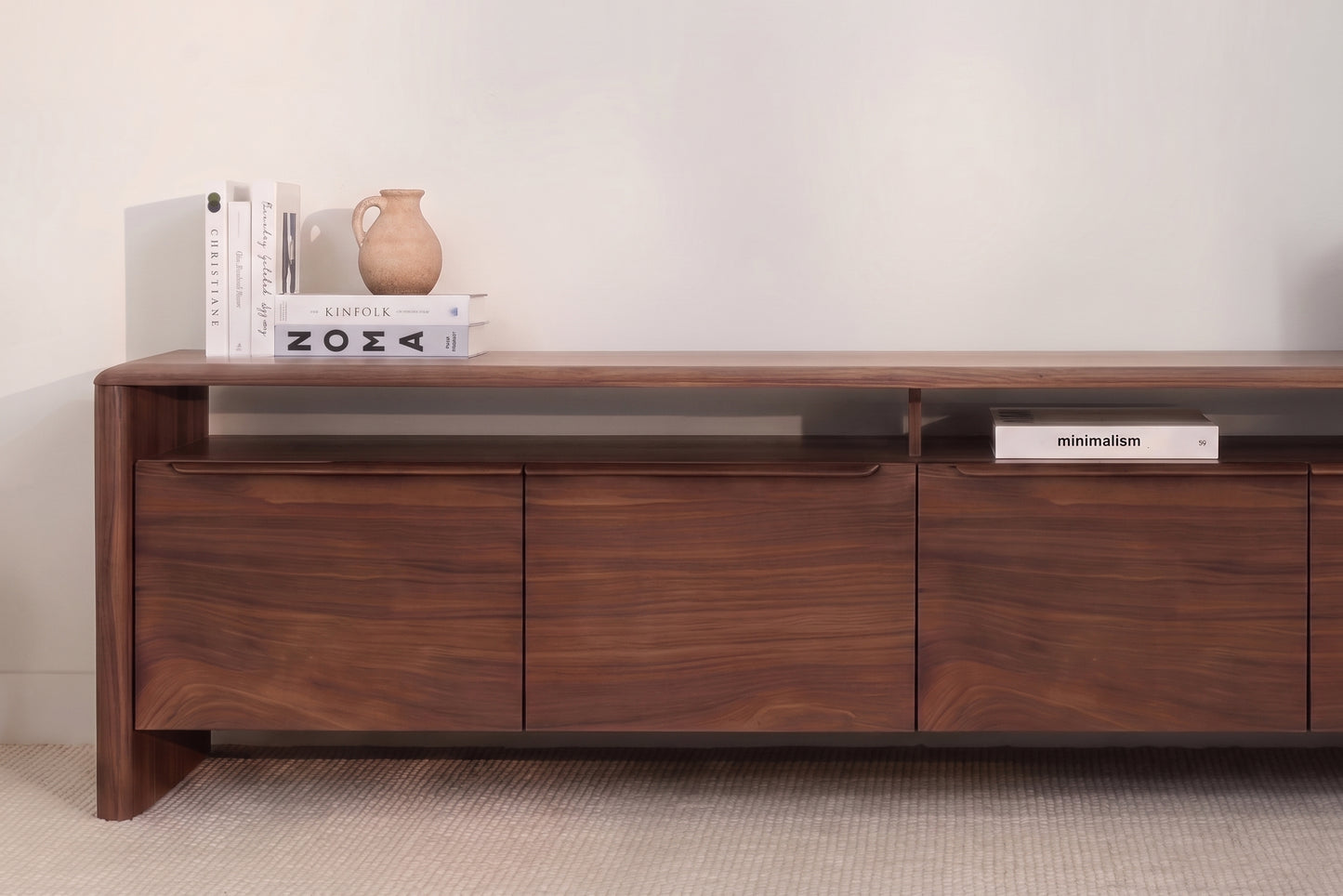 Mystis Walnut Entertainment Unit
