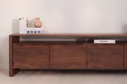 Mystis Walnut Entertainment Unit