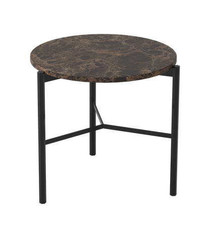 Ness Emperador Marble Lamp Table