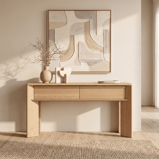Niko Oak Hall Table