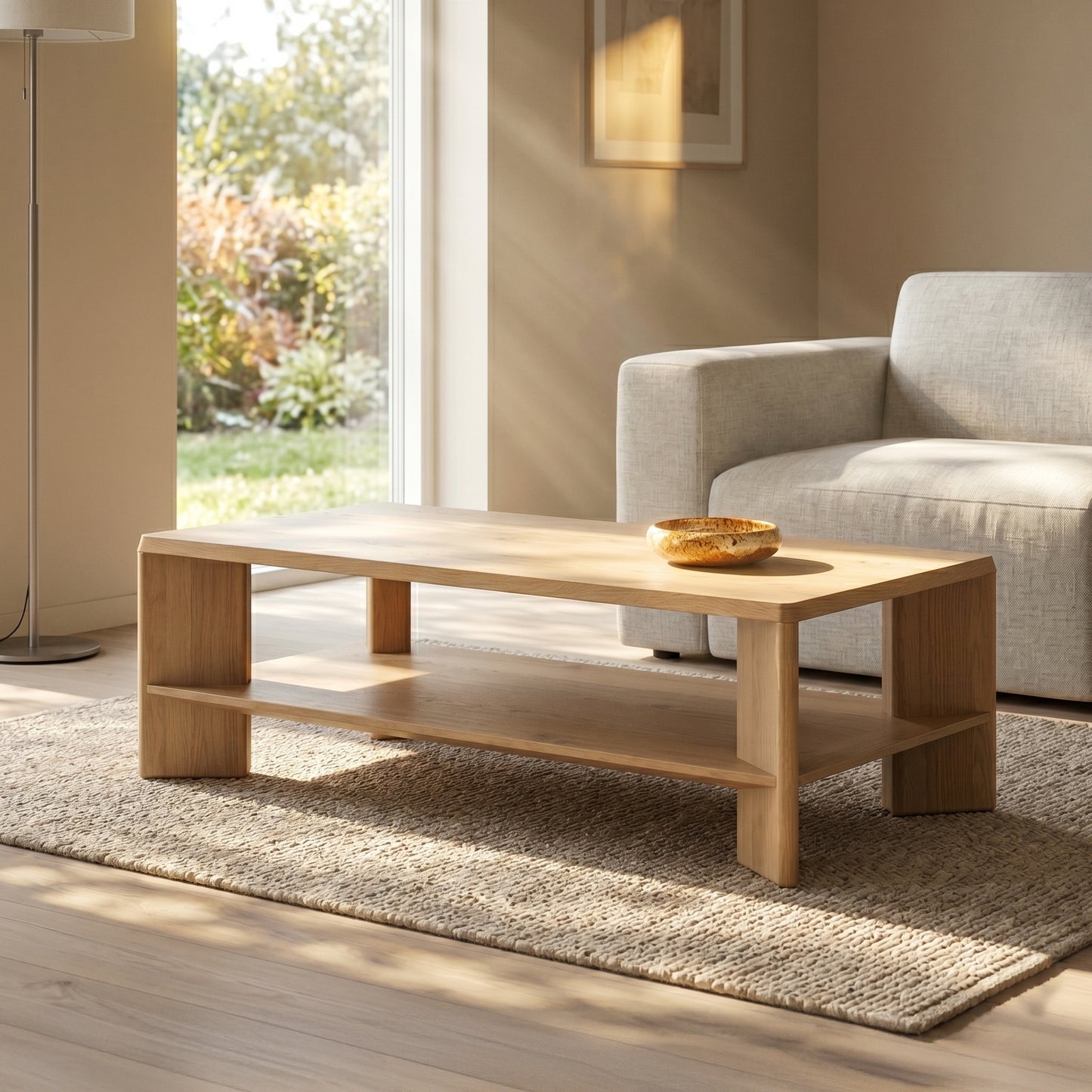Niko Oak Coffee Table