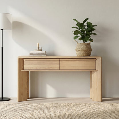 Niko Oak Hall Table