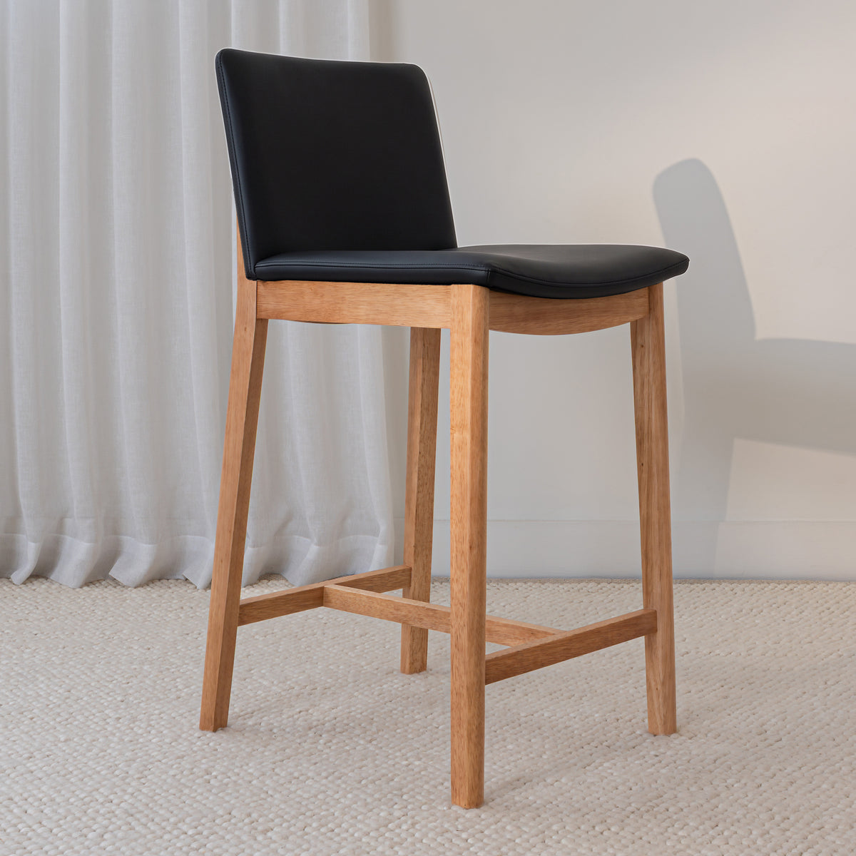 Taba Leather Barstool