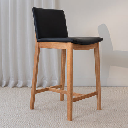 Taba Leather Barstool