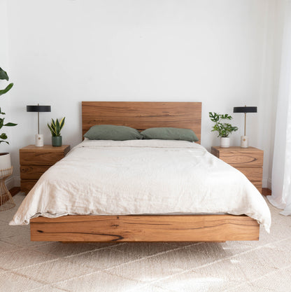 Osaka™️ Bed Frame Fully Solid Australian Hardwood - Made in Australia
