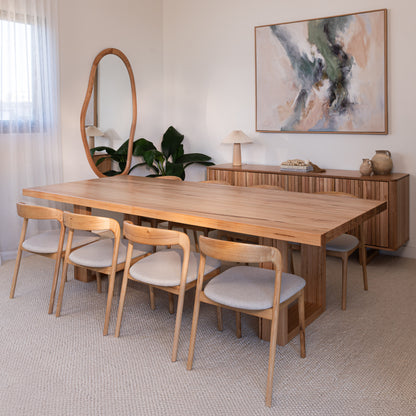 Osaka Vic Ash Feature Dining Table
