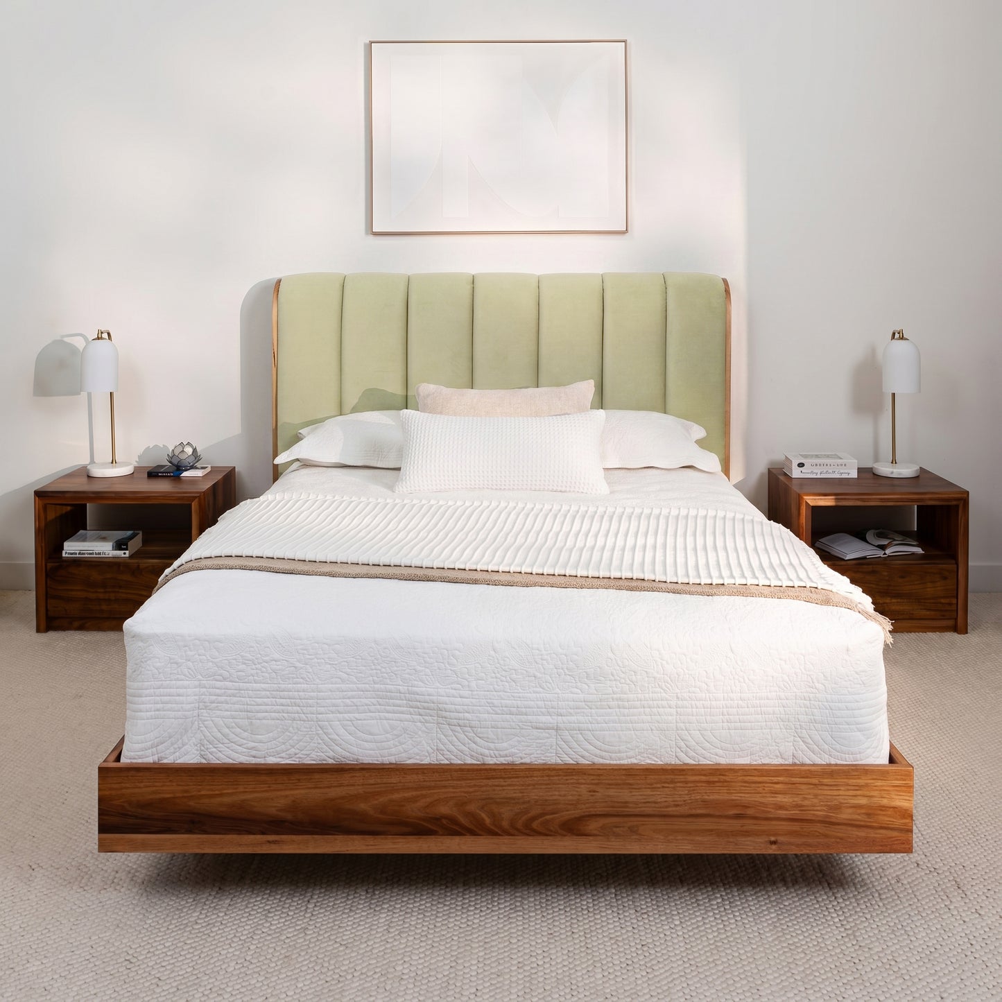 Yakka Cloud Blackwood Heritage Bed Frame