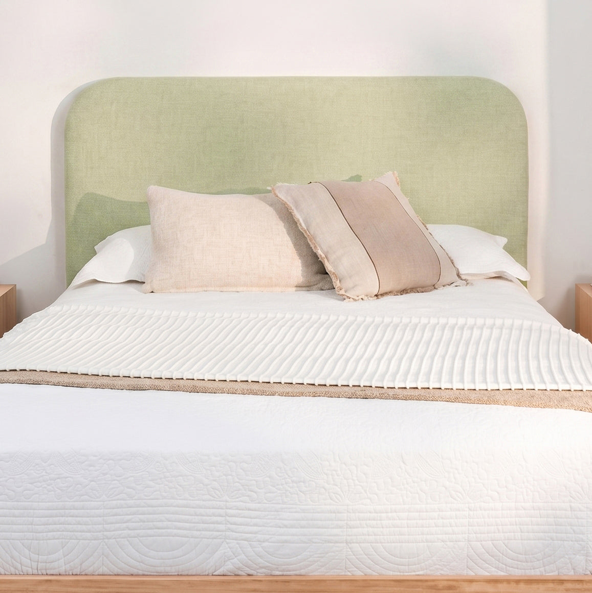 Yakka Curve Upholstered Headboard