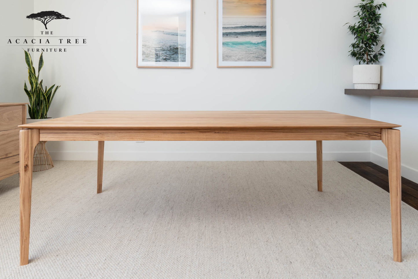 NEW 1.5m Palermo Solid Blackbutt Dining Table