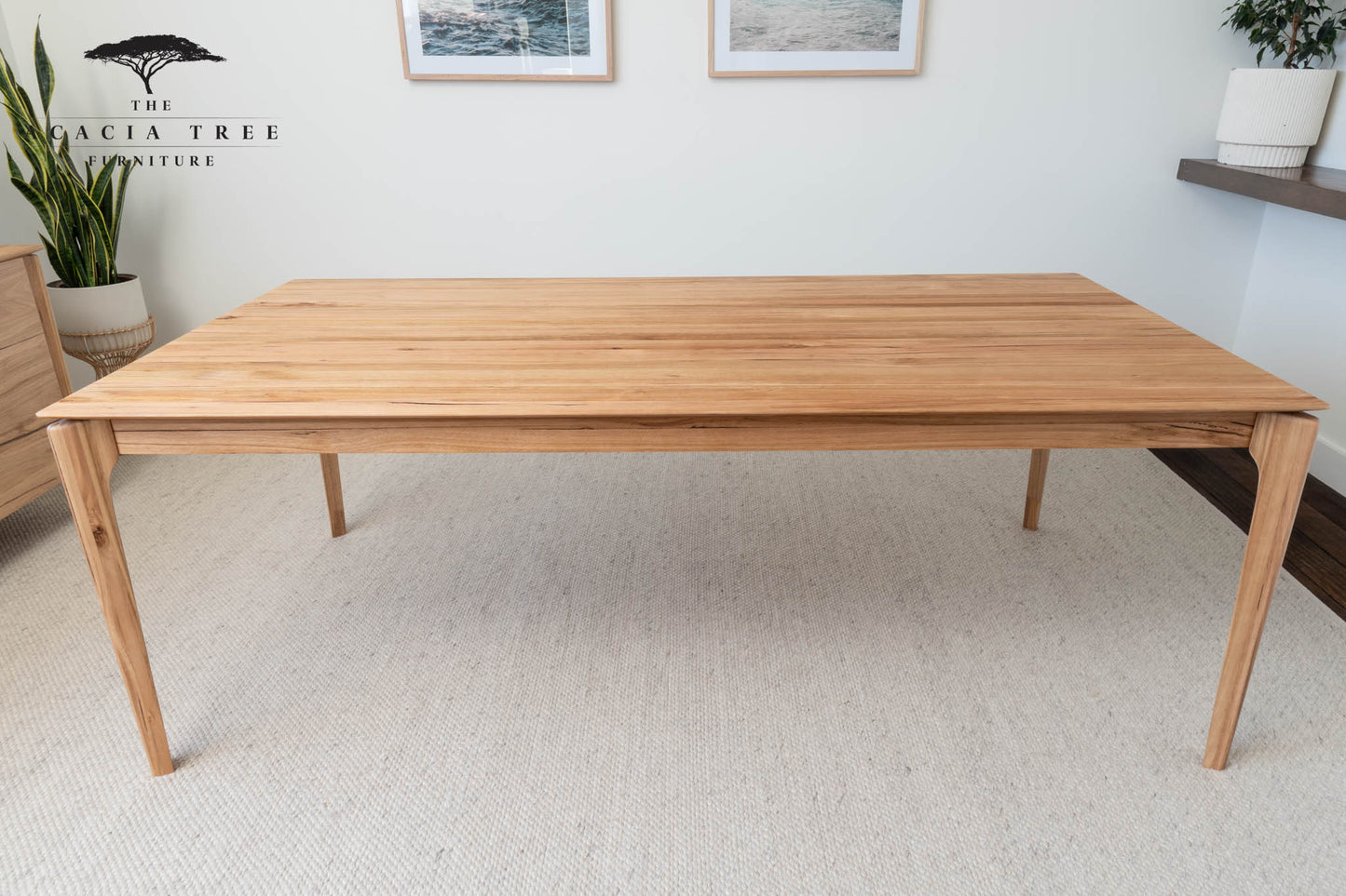 NEW 1.5m Palermo Solid Blackbutt Dining Table