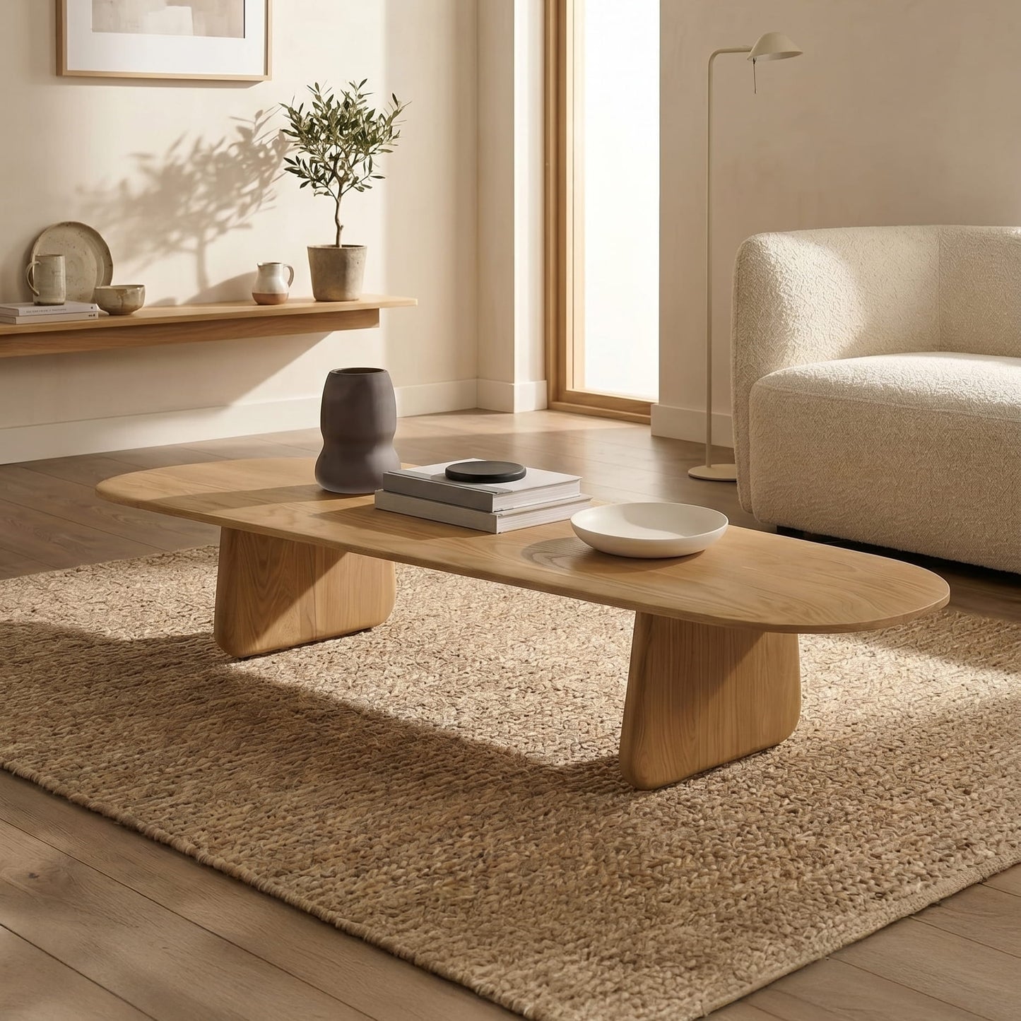 Porto Oak Coffee Table