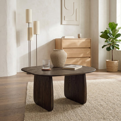 Porto Dark Oak Side & Lamp Table