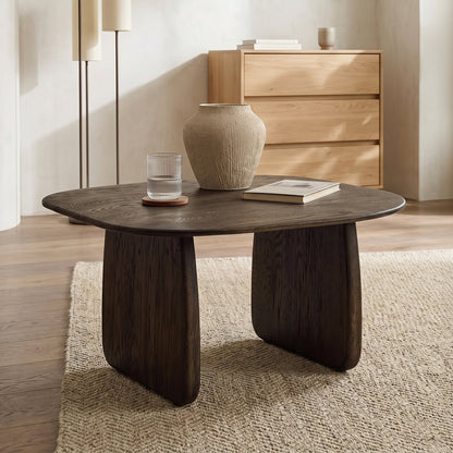 Porto Dark Oak Side & Lamp Table