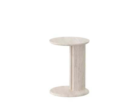 Roxy Travertine Stone Side Table