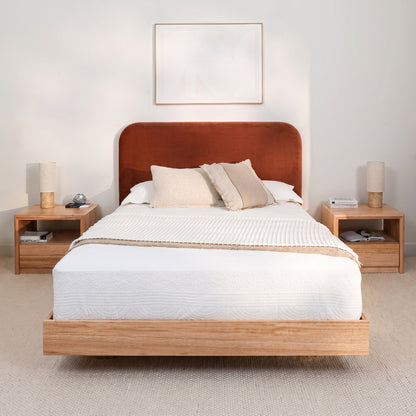 Yakka Curve Tasmanian Oak Feature Grade Bed Frame