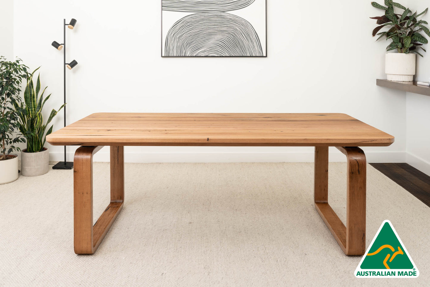 Olympus Reclaimed Solid Messmate Dining Table - Made in Australia