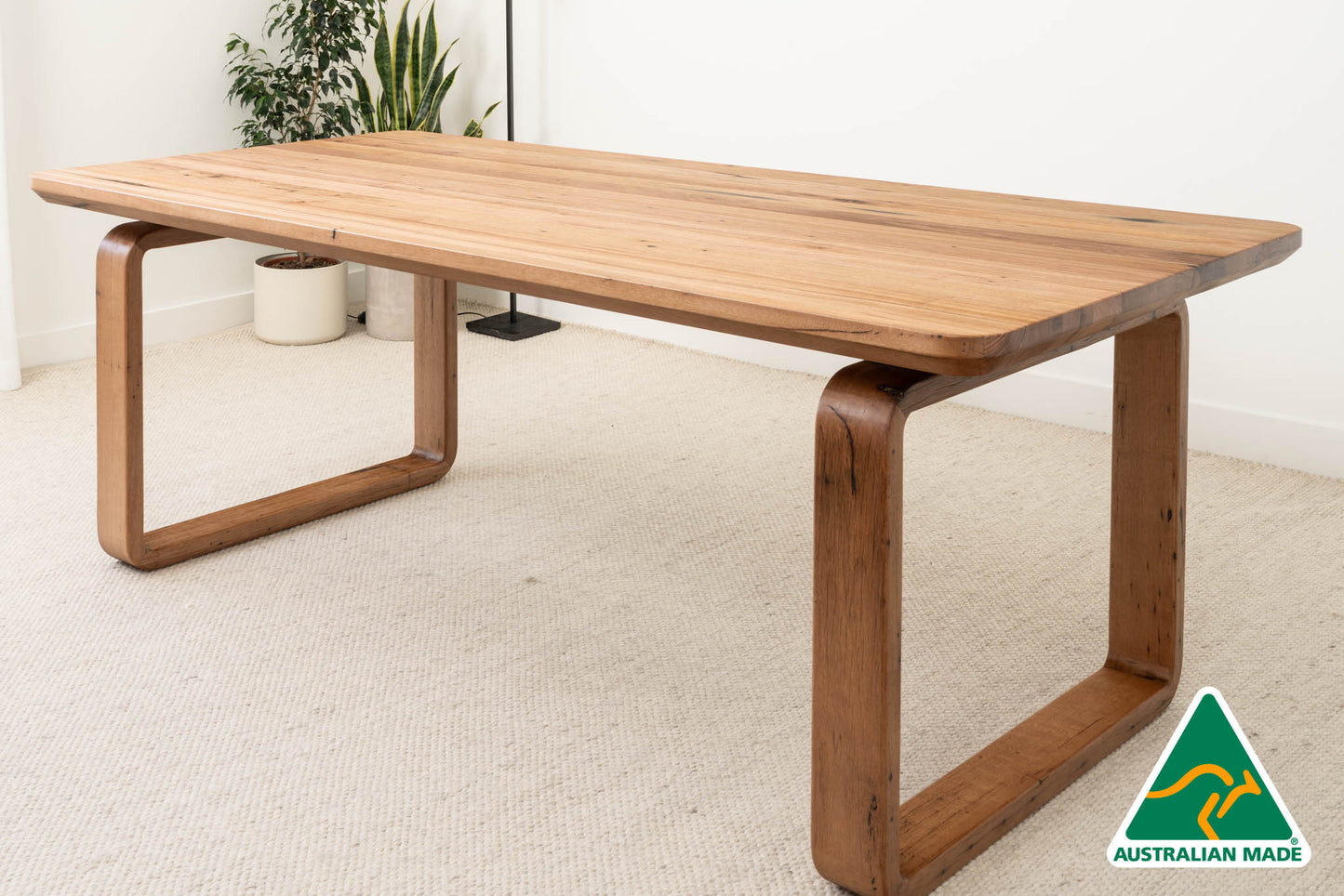 Olympus Reclaimed Solid Messmate Dining Table - Made in Australia