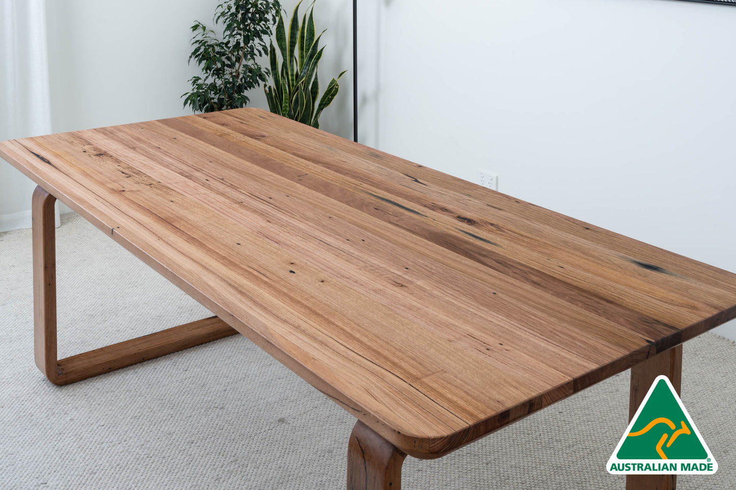 Olympus Reclaimed Solid Messmate Dining Table - Made in Australia