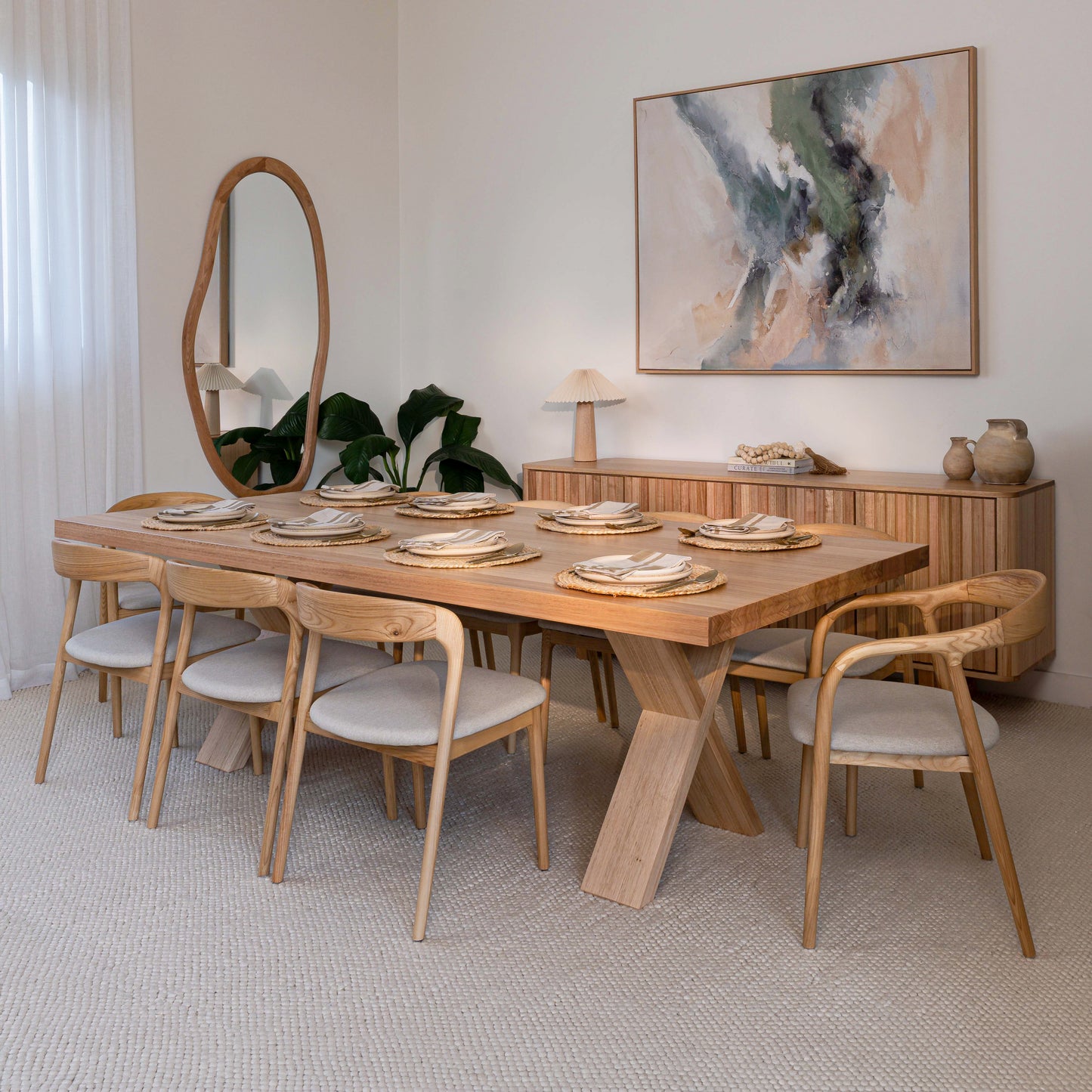 Axl Vic Ash Signature Dining Table