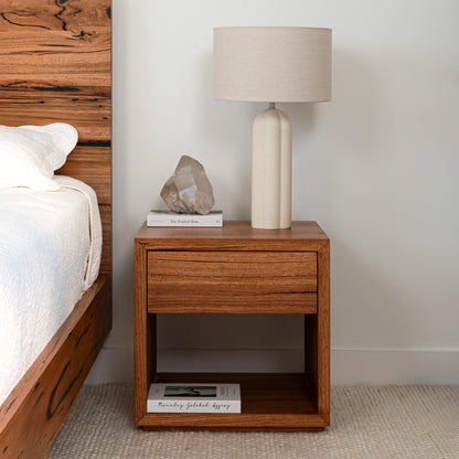 Cape Town Messmate Bedside Table (Honey Oak Stain)