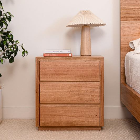 Ex Demo Set of 2 Cape Town Tasmanian Oak Bedside Table