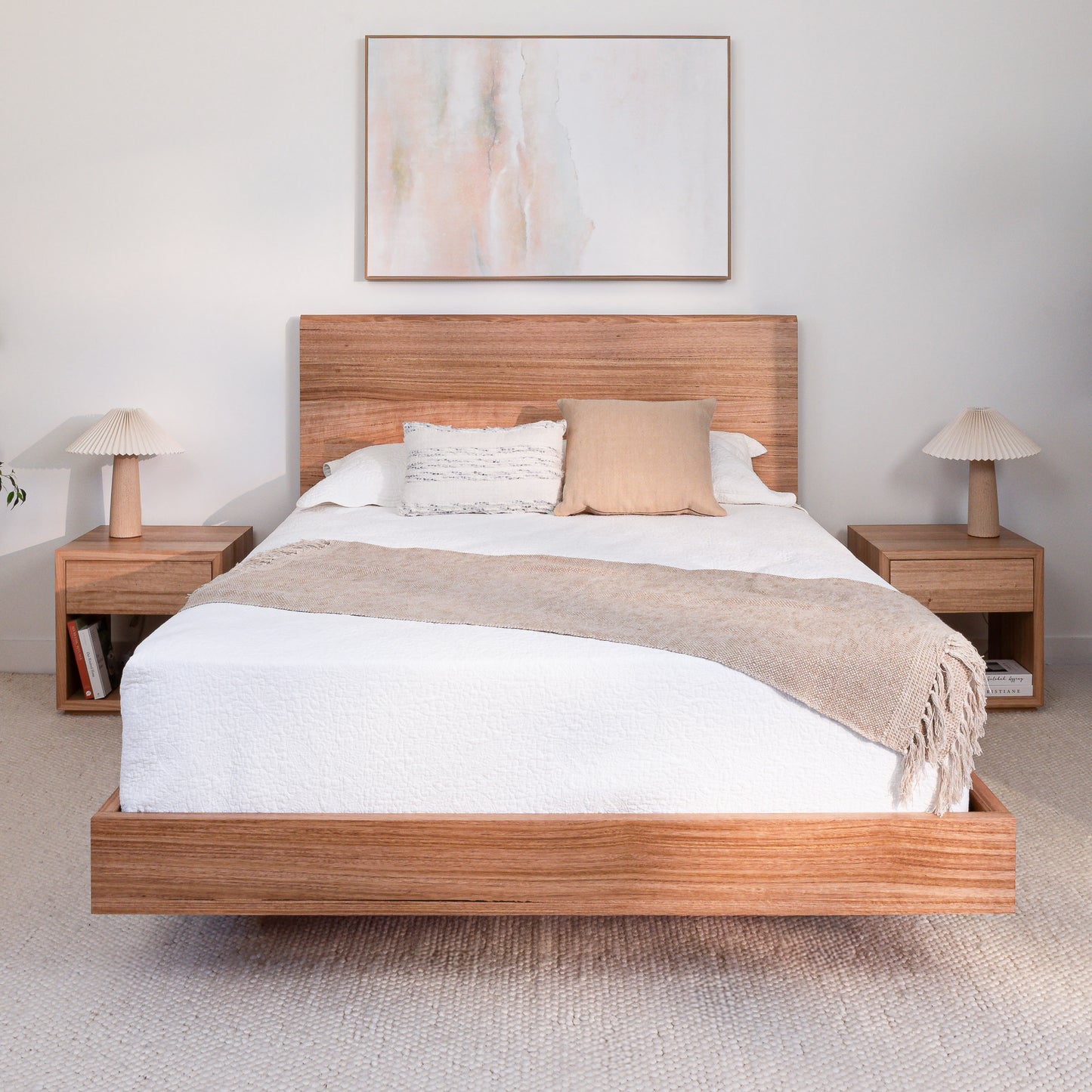 Kobe Live Edge Tasmanian Oak Bed Frame