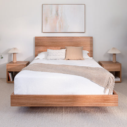 Kobe Live Edge Tasmanian Oak Bed Frame