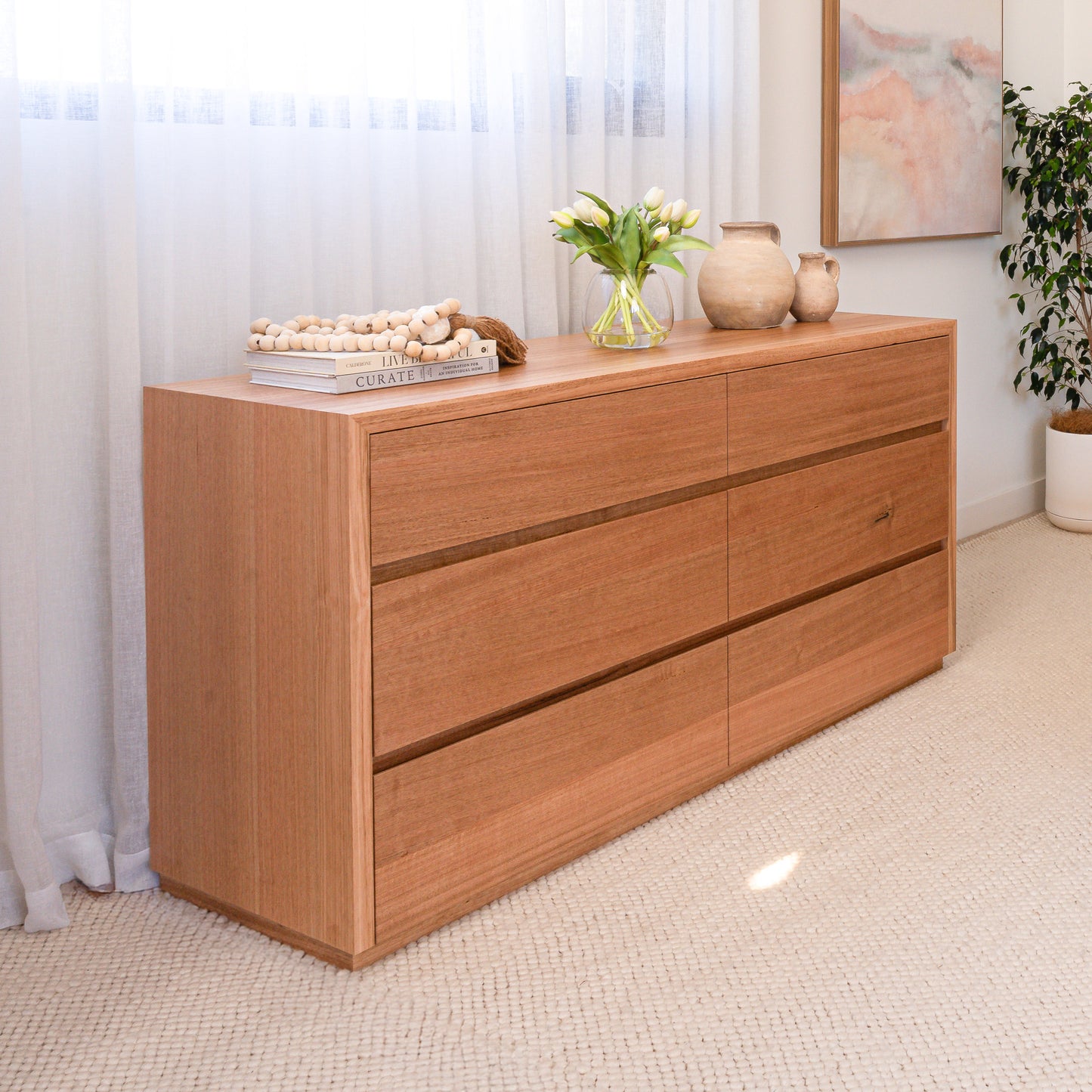 Cape Town Tasmanian Oak Dresser