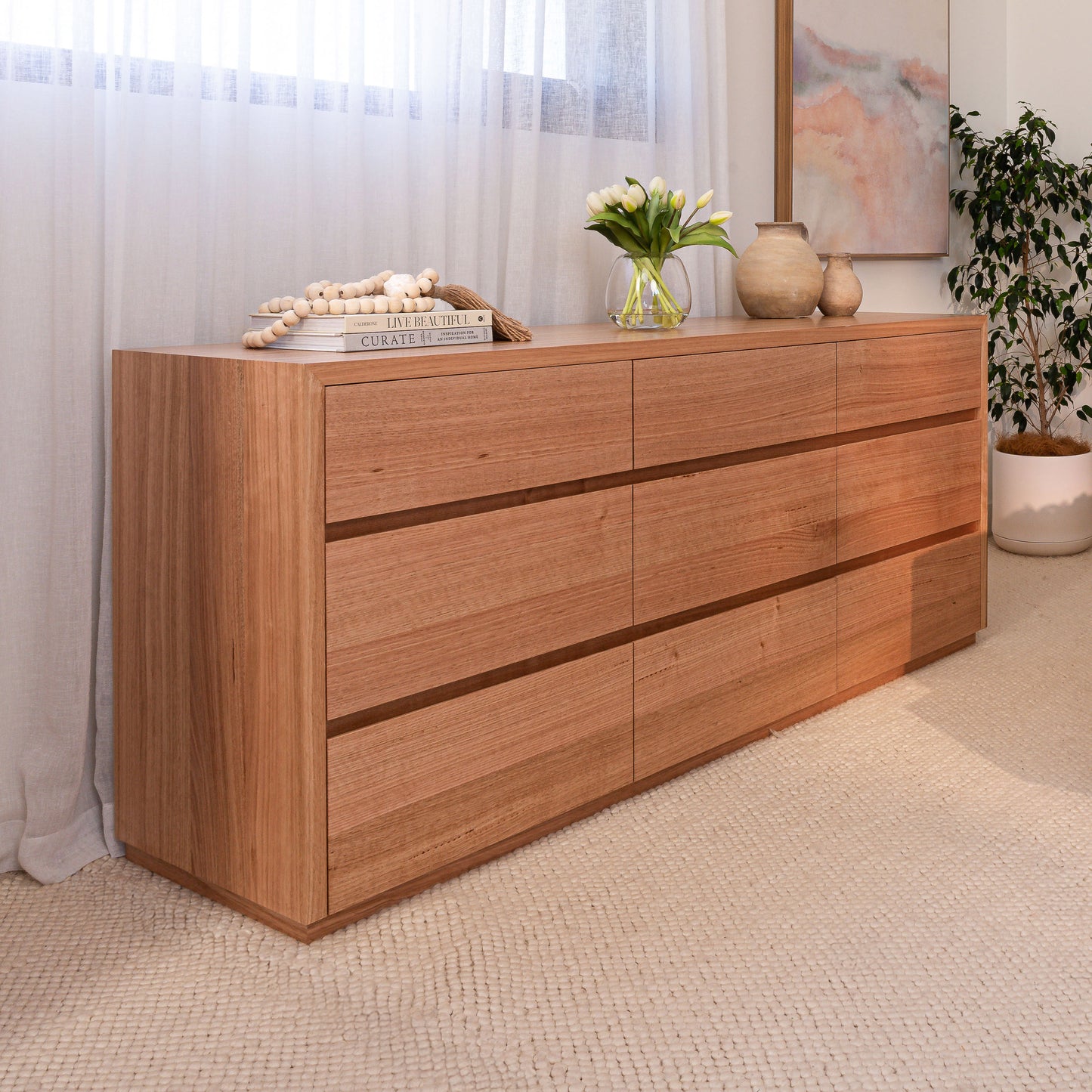 Cape Town Tasmanian Oak Dresser
